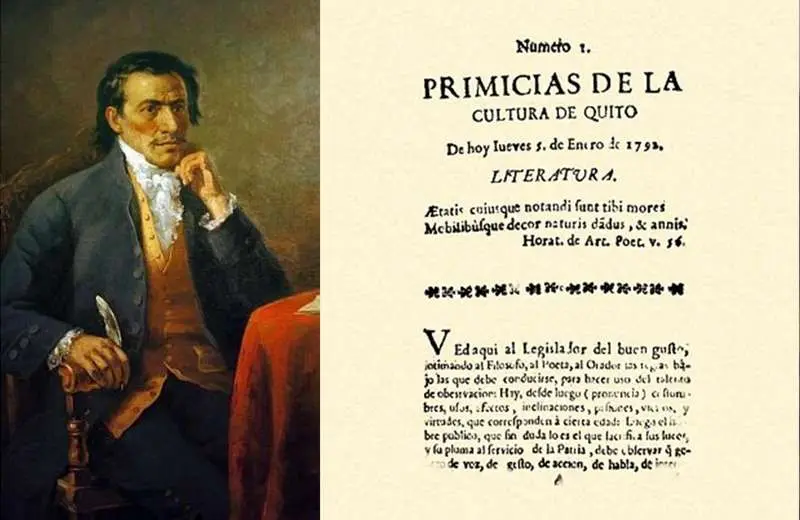 5 de enero de 1792 Primicias de la Cultura de Quito