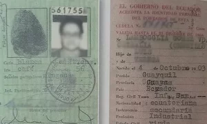 Creación del registro Civil Cedula Ecuador