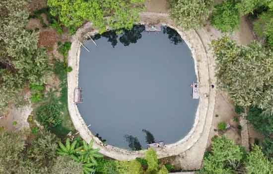 Laguna de Azufre en la Comunidad de Agua Blanca Manabí Ecuador