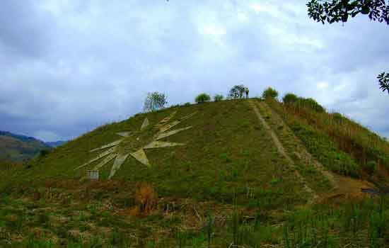 Wariman temple of the sun Imbabura Ecuador