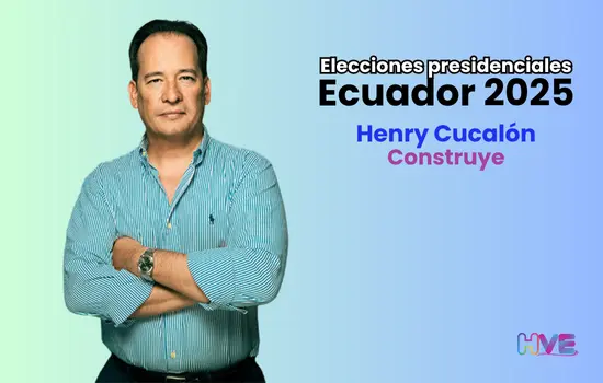 Henry Cucalón - Construye Elecciones presidenciales Ecuador 2025