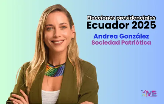 Andrea González - Sociedad Patriótica Elecciones presidenciales Ecuador 2025