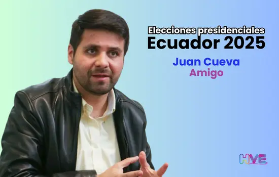 Juan Cueva - Amigo Elecciones presidenciales Ecuador 2025