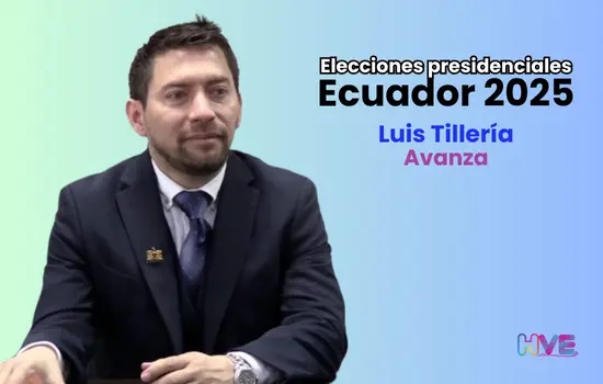 Luis Tillería - Avanza Elecciones presidenciales Ecuador 2025