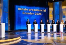 Debate presidencial Ecuador 2025