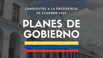 Plan de Gobierno Candidatos a la presidencia de Ecuador 2025