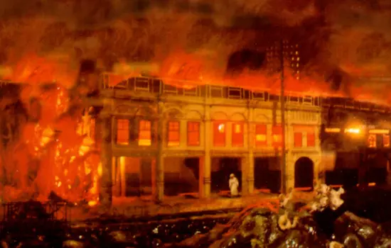 Fuego grande 10 de noviembre de 1764 Guayaquil