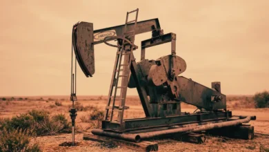 Brotó petróleo en Ecuador. Imagen referencial explotación petrolera en Santa Elena