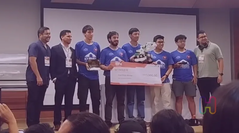 Estudiantes Escuela Politécnica Nacional ganan concurso IAM3D Rover en Colombia