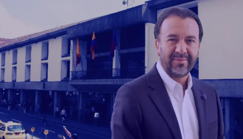 Pabel Muñoz candidato a alcalde de Quito