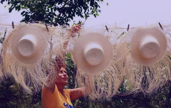 Sombreros de paja toquilla - 5 de noviembre día del artesano